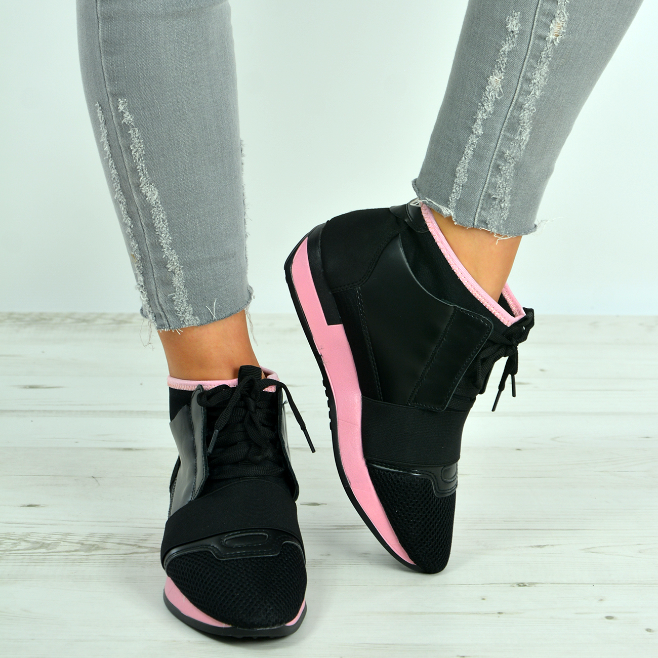 Ladies Sneakers Running Shoes Size Uk 